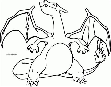 Charizard Coloring Pages Printable